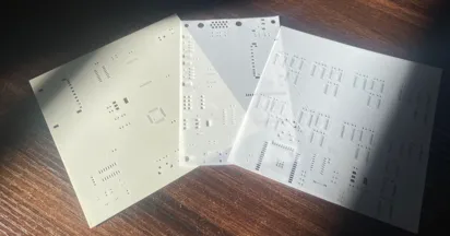 3Dプリンタでステンシルを印刷してみた